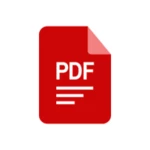 simple pdf reader android application logo